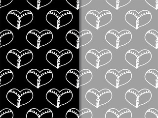 Valentine's Day seamless pattern heart