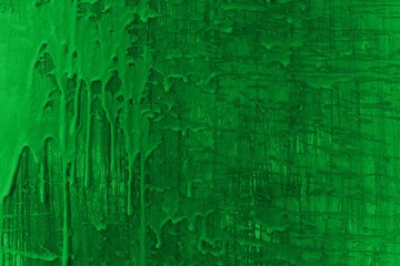 old green material with cement drips texture - wonderful abstract photo background
