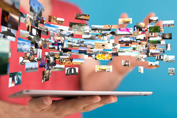 Internet broadband and multimedia streaming entertainment
