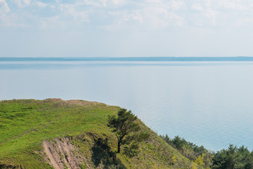 Beautiful landscape on the mountain Piviha in Ukraine