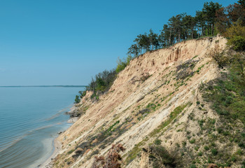 Beautiful landscape on the mountain Piviha in Ukraine