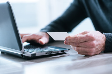 Online payment concept