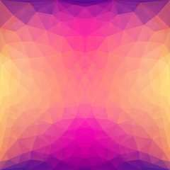 creative triangular pattern design