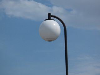 lampe, lumière, ciel