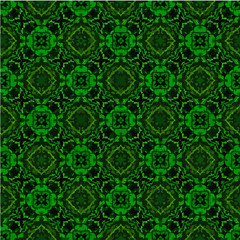 Abstract Seamless Pattern Illustration. Background Texture In Geometric Ornamental Style.