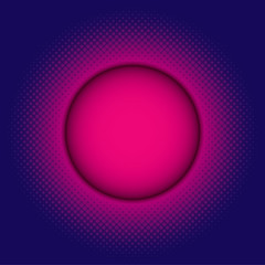 creative colorful halftone pattern design