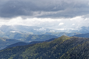 Fototapeta na wymiar Montagnes des Vosges