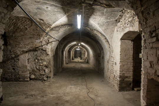 sotterranei di un palazzo