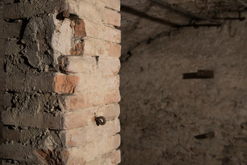 muro in restauro