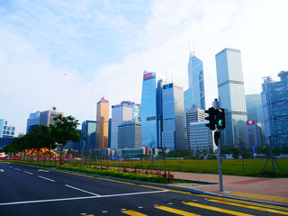 홍콩거리사진(신호등)