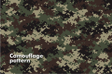 Camouflage Seamless Pattern