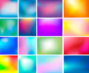Abstract blurred color background vector illustration