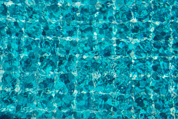 reflect sunlight on Swimming pool ,surface texture background