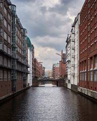 Kanal in der Hamburger Altstadt