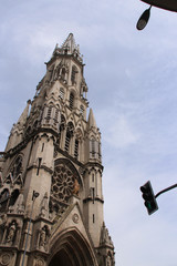 Fototapeta na wymiar sacré-coeur church in Lille (France)