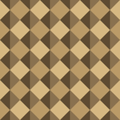 Abstract seamless pattern with squares and triangles. Monochrome vector background EPS10