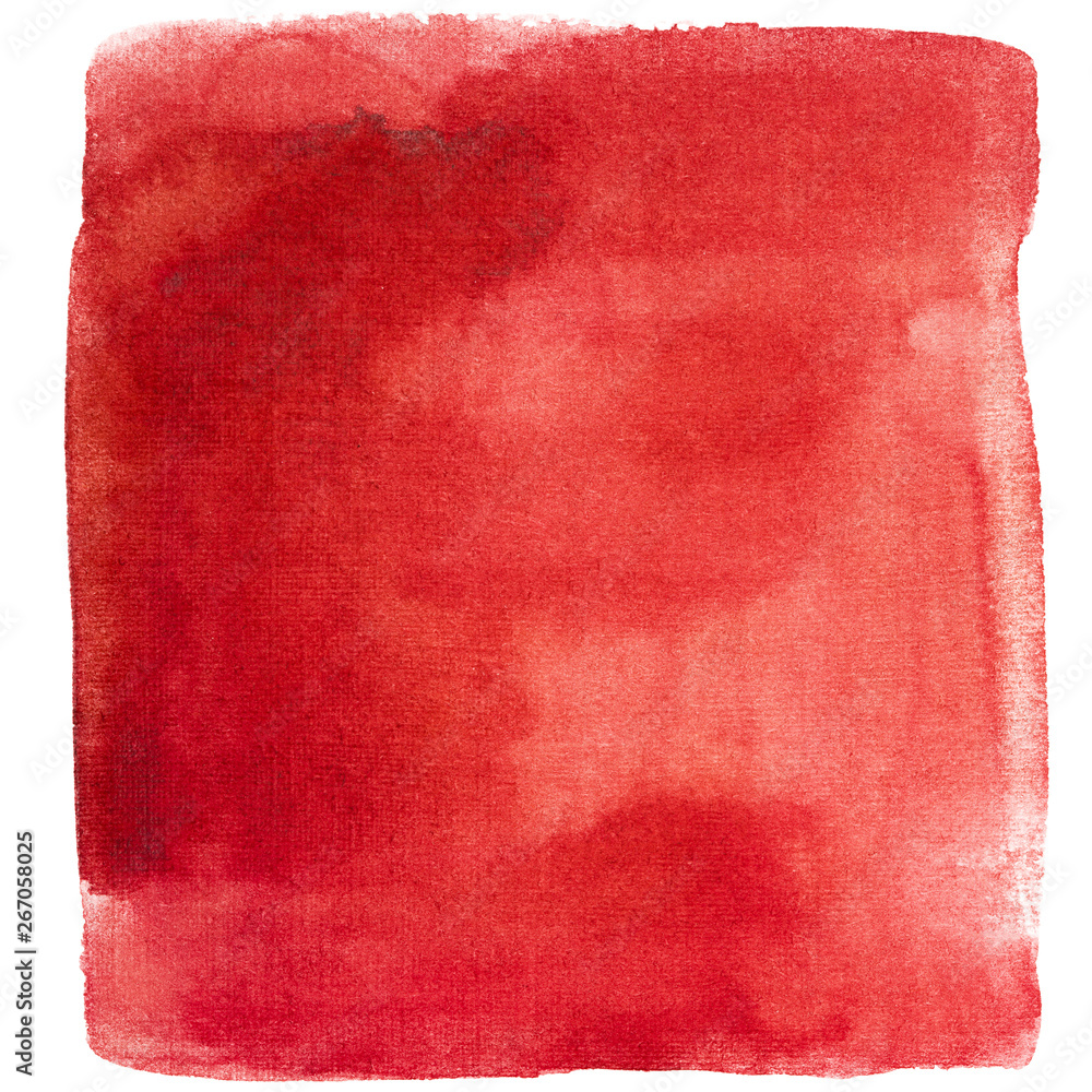 Poster rectangle watercolor frame for design red with iridescent paint wet technology spills. filled with p