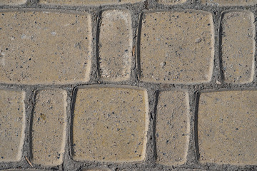 Natural background of paving tiles.