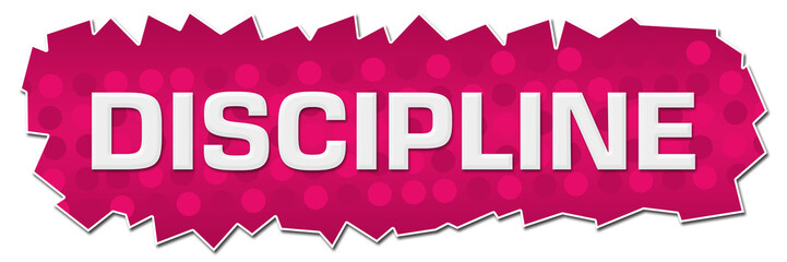 Discipline Pink Dots Background Cutout Horizontal 