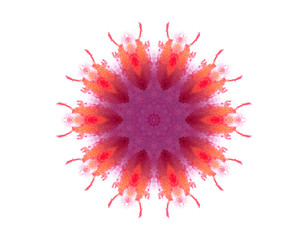 Abstract color shape