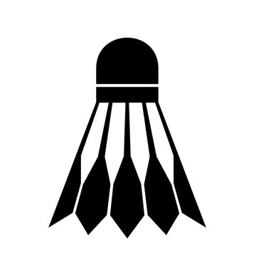 Design of badminton ball symbol