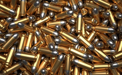 Stack of ammunition