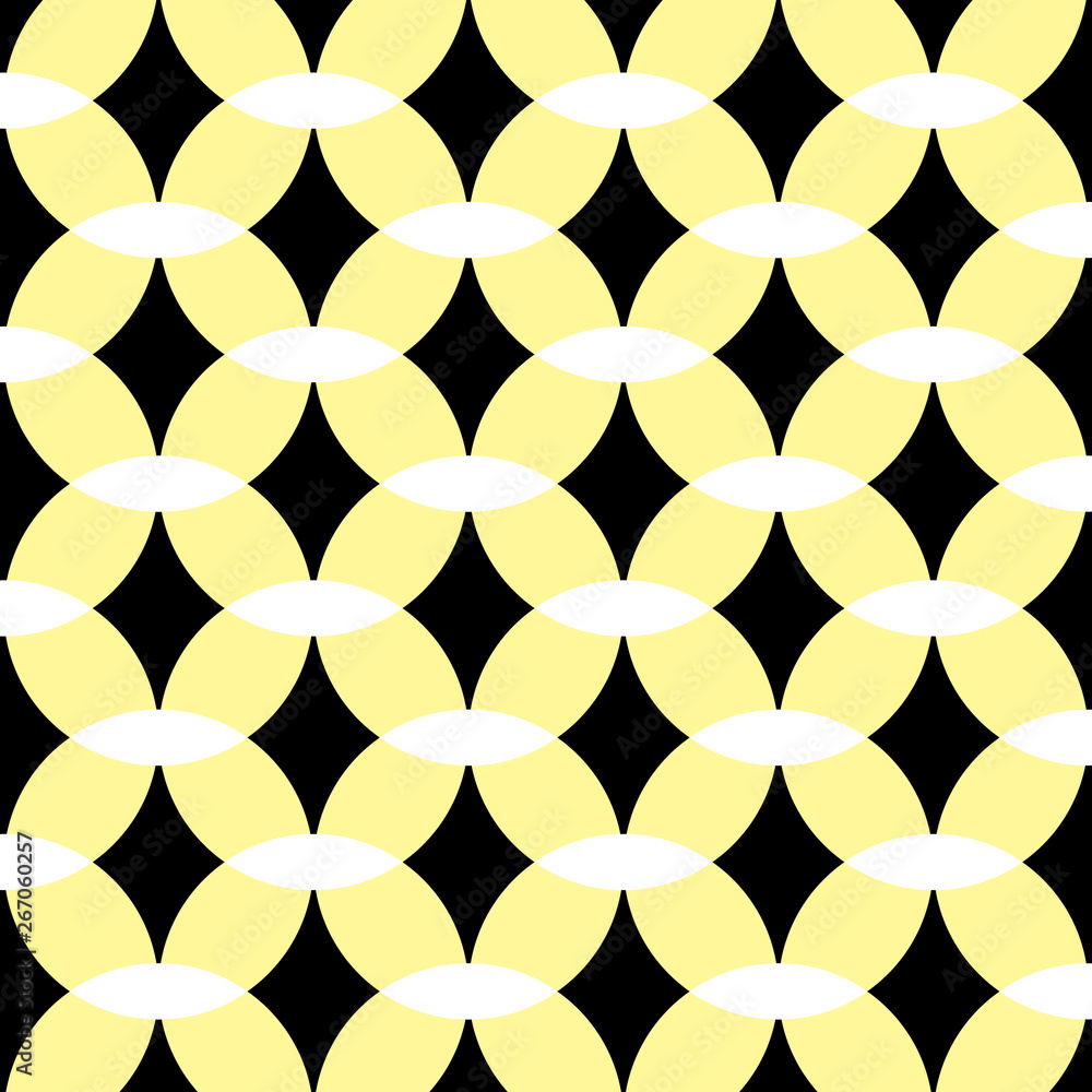 Poster vector of abstract geometric pattern circles, ring