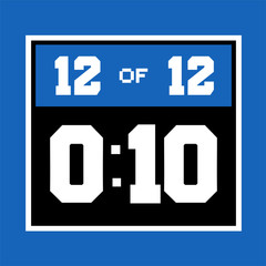 last ten seconds of the last assault