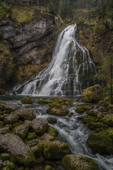 the Golling waterfall