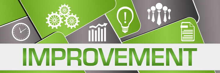 Improvement Green Grey Rounded Squares Texture Symbols 