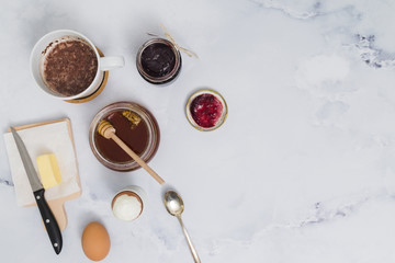 Breakfast with honey