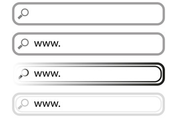 Fototapeta premium Búsqueda de pagina web en internet.