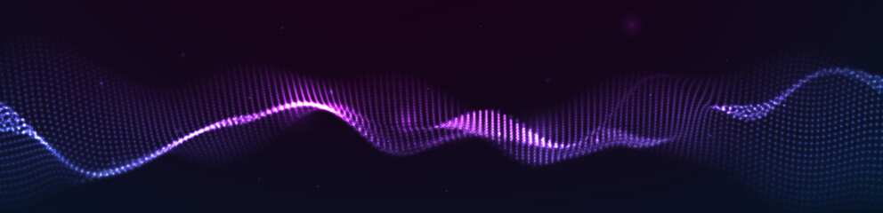Obraz na płótnie Canvas Music abstract background. Equalizer for music, showing sound waves with musical waves, the concept of a music equalizer vector.