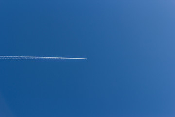 plane in the sky