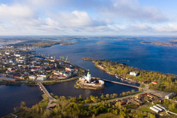 Vyborg to see from a height