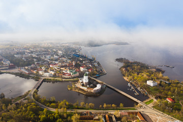 Vyborg to see from a height