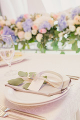 beautiful wedding decor, wedding ceremony, restaurant