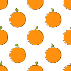 Orange simple pattern