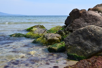 Fototapeta na wymiar morze,kamienie 