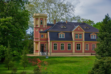 Fototapeta na wymiar Schloss Kromlau