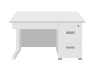 オフィスの机のイラスト