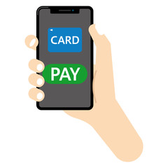 キャッシュレス決済：スマホ キャッシュレス 決済 カード クレジット cashless payment PAY