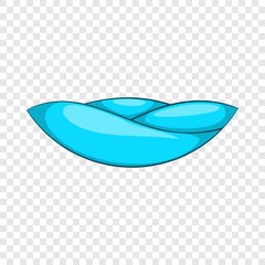 Ocean wave icon. Cartoon illustration of ocean wave vector icon for web