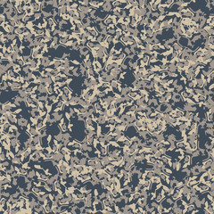 Urban camouflage of various shades of beige, grey and blue colors