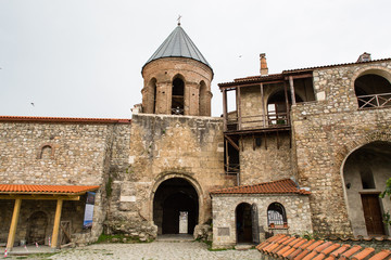 Fototapeta na wymiar Famous Alaverdi Monastery in Kakheti, Georgia