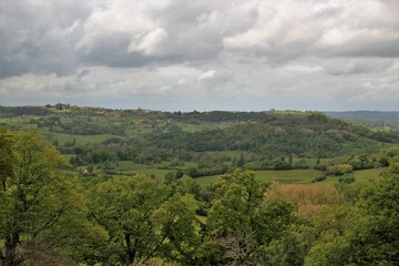Fototapeta na wymiar Paysages de Corrèze.