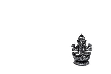 Silver figurine of the Hindu deity Ganesh