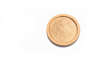 Amla powder - Phyllanthus emblica. Top view