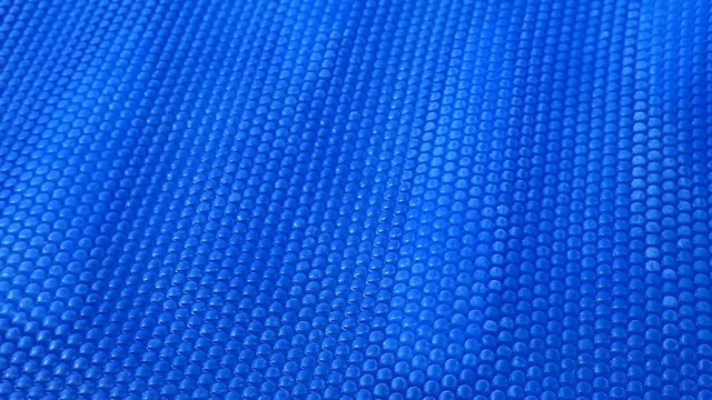 swimming pool wrap bubbles background hd footage nobody wave