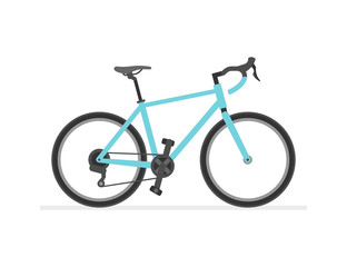 Obraz premium Road Bike. isolated on white background